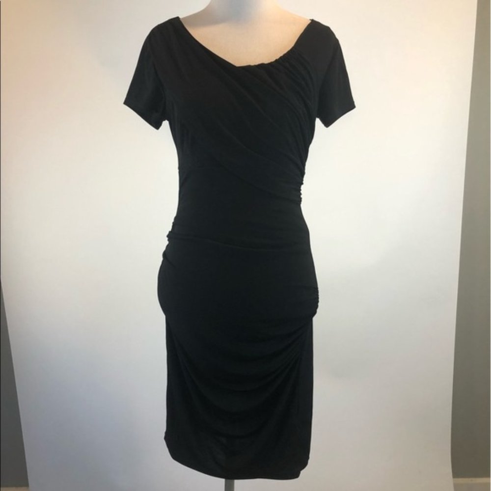 ShapeSational Slimming Black Sheath Dress XS